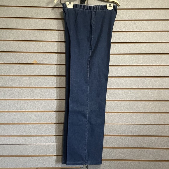 Faded Glory Denim - Vintage Faded Glory Jeans Women's 18 20 Medium Wash Blue Denim Pull On Pants 80s